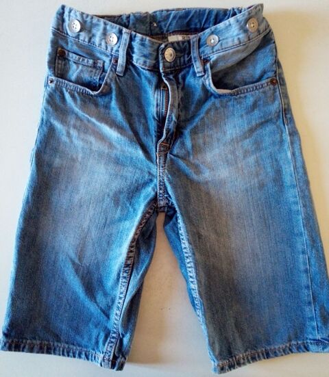 Bermuda jean - Bleu clair - H&M - 7/8 ans 3 Marseille 5 (13)