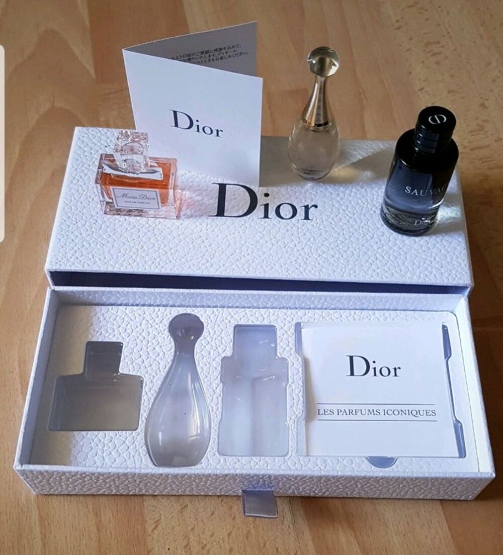 Coffret de 3 miniatures Dior neuf 