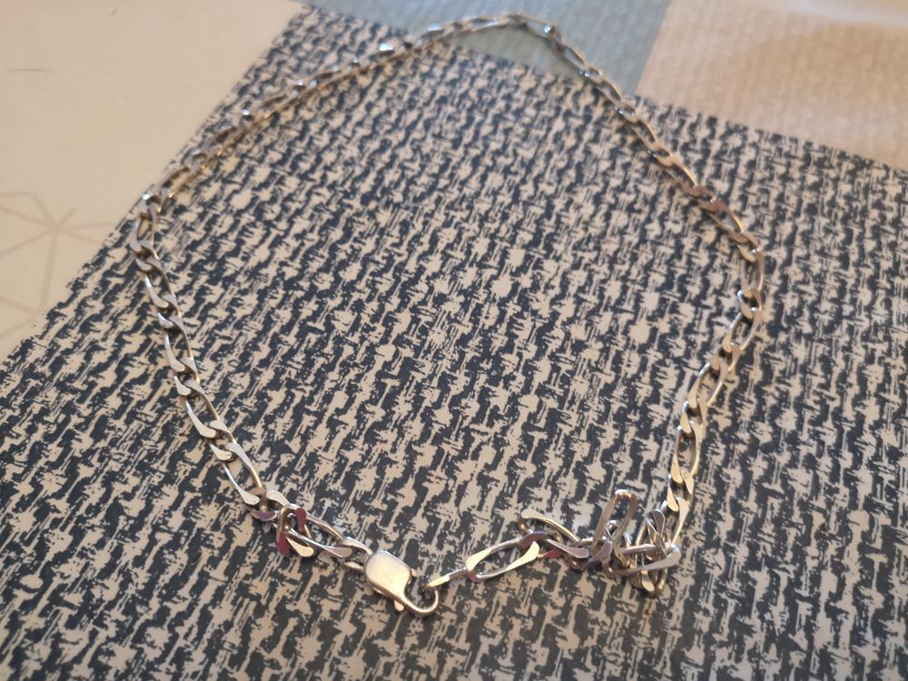 Collier homme argent Bijoux et montres