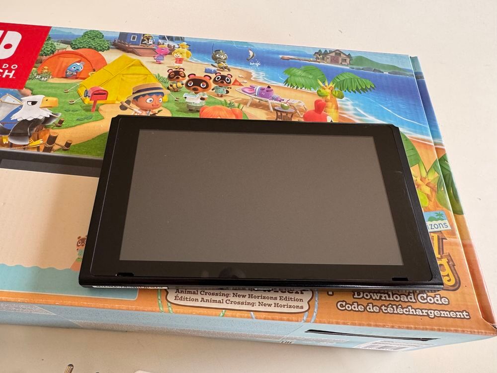 Nintendo Switch Animal Crossing compl&egrave;te en boite Consoles et jeux vidéos