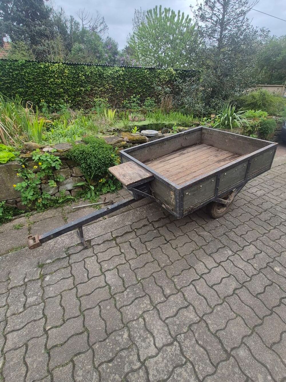 Remorque pour motoculteur Jardin