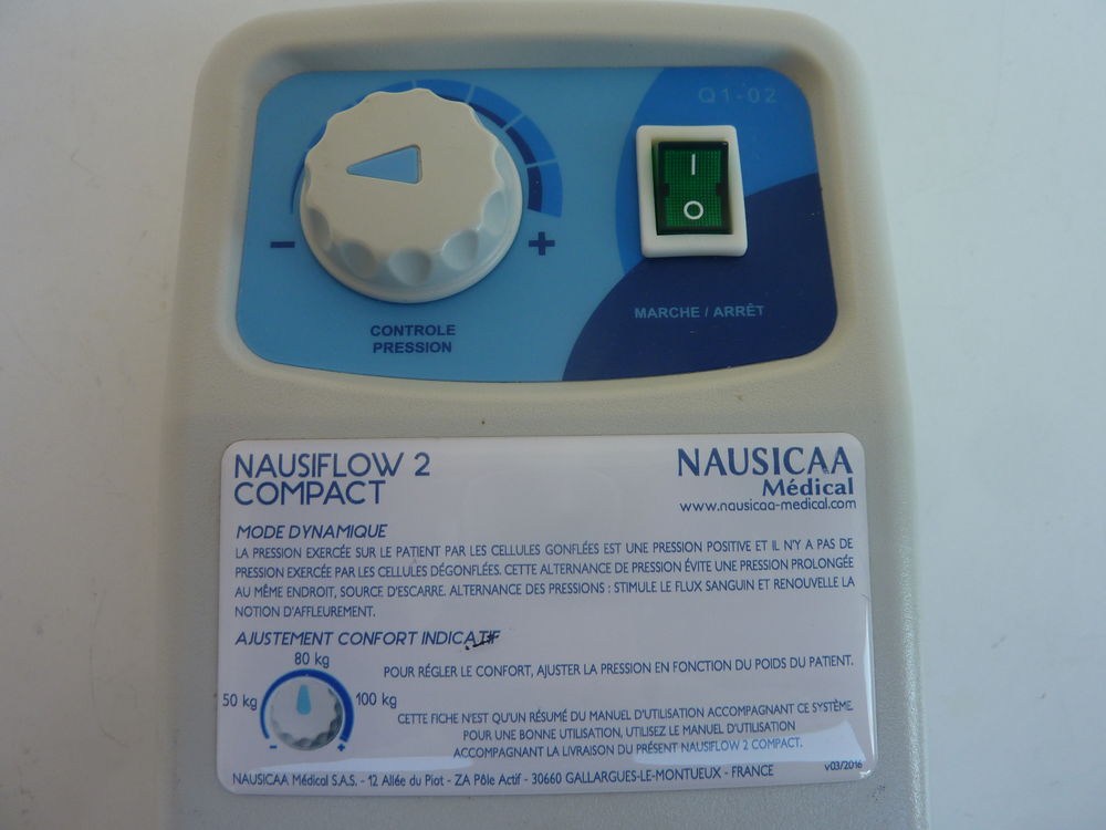 Compresseur matelas NAUSICAA Nausiflow Electroménager