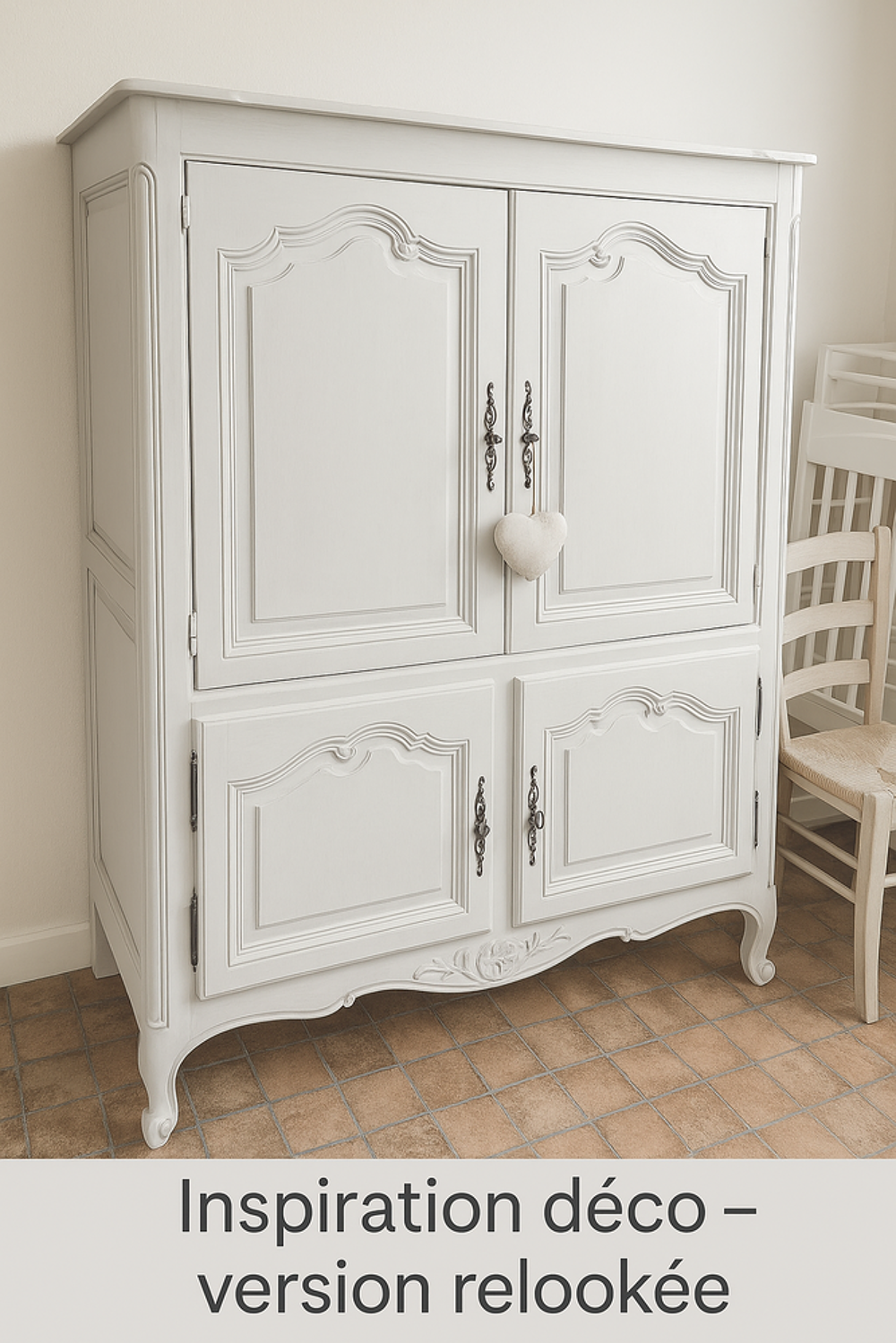 Petite bonneti&egrave;re Louis XV ? 2 niveaux de portes ? Bois vern Meubles