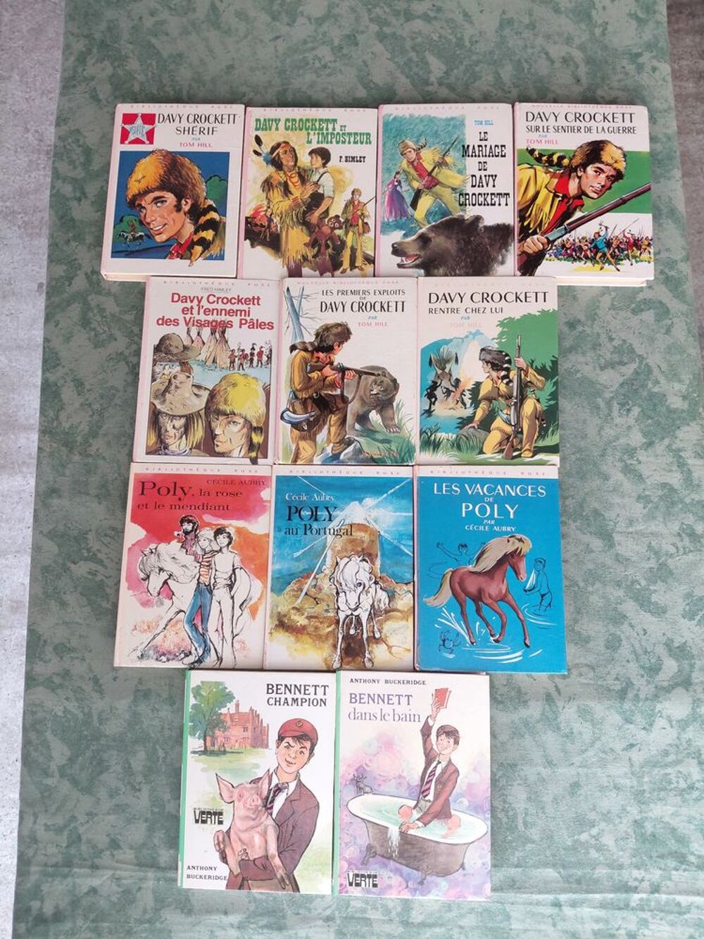 Minis- albums : bibliotheque verte et rose, en exelkent etat Livres et BD