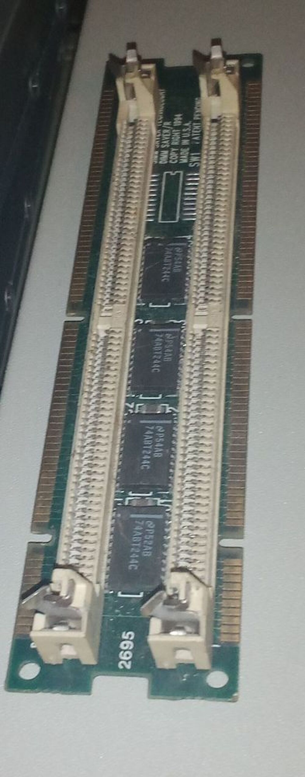 Adaptateur m&eacute;moire des simm72 sur powermacppc7200 7500 Matériel informatique