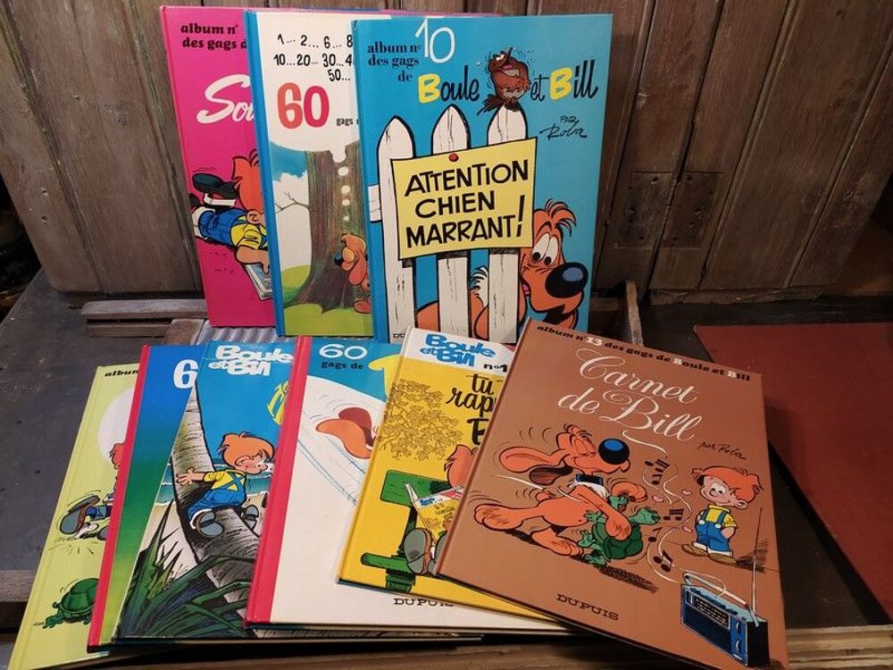 Livres BD Bandes Dessin&eacute;es Boule &amp; Bill Livres et BD