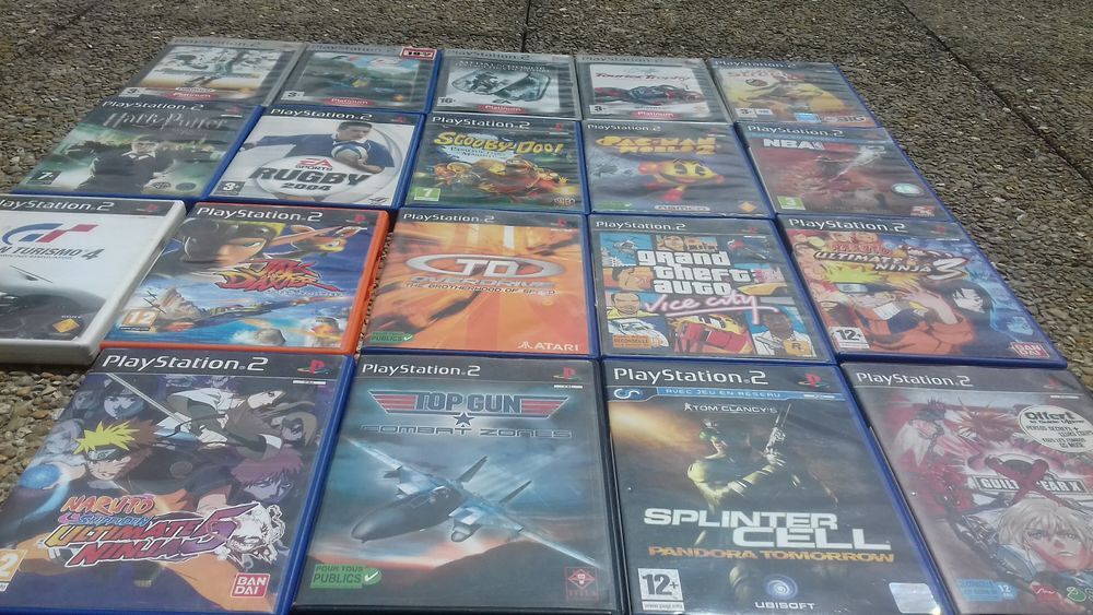 Jeux PlasStation 2 (Ps2) + PS1 Consoles et jeux vidéos