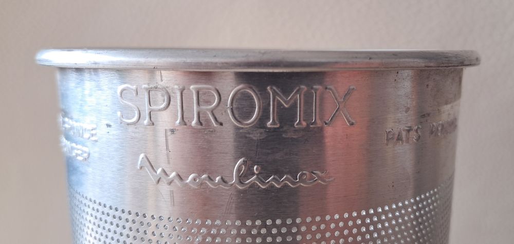 filtre moulinex spiromix en inox 
hauteur 15,5 cm
Cuisine