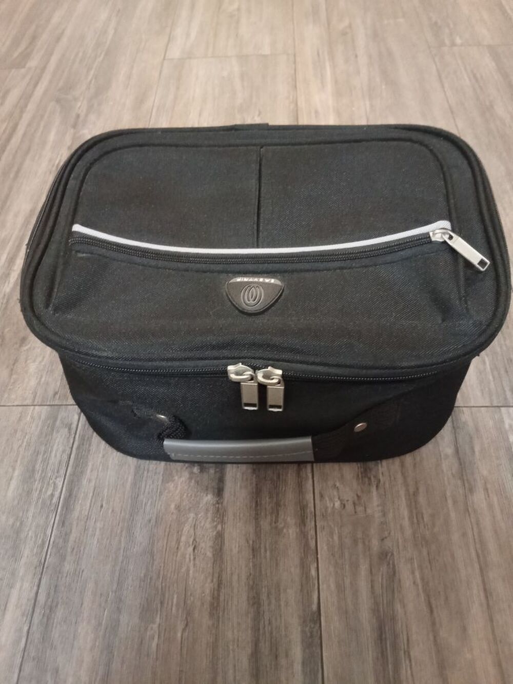 Vanity case noire Maroquinerie
