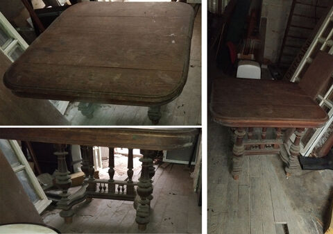 Vieille table style Henri II 40 Haudainville (55)