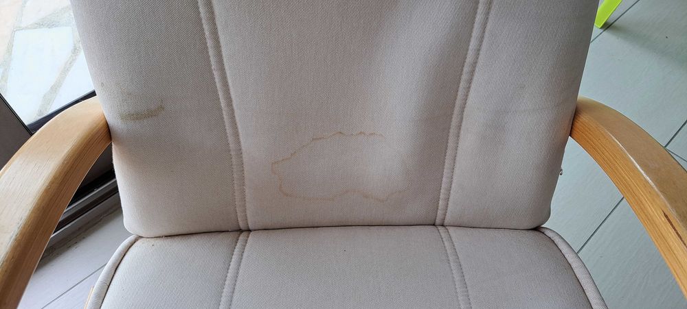 Fauteuil relax bois et beige Meubles