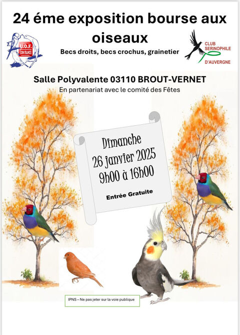 bourse aux oiseaux Broût-Vernet (03)
