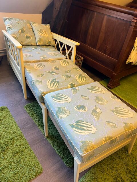 2 fauteuils style côtier / bord de mer, années 1980 Veauville-lès-Quelles (76)