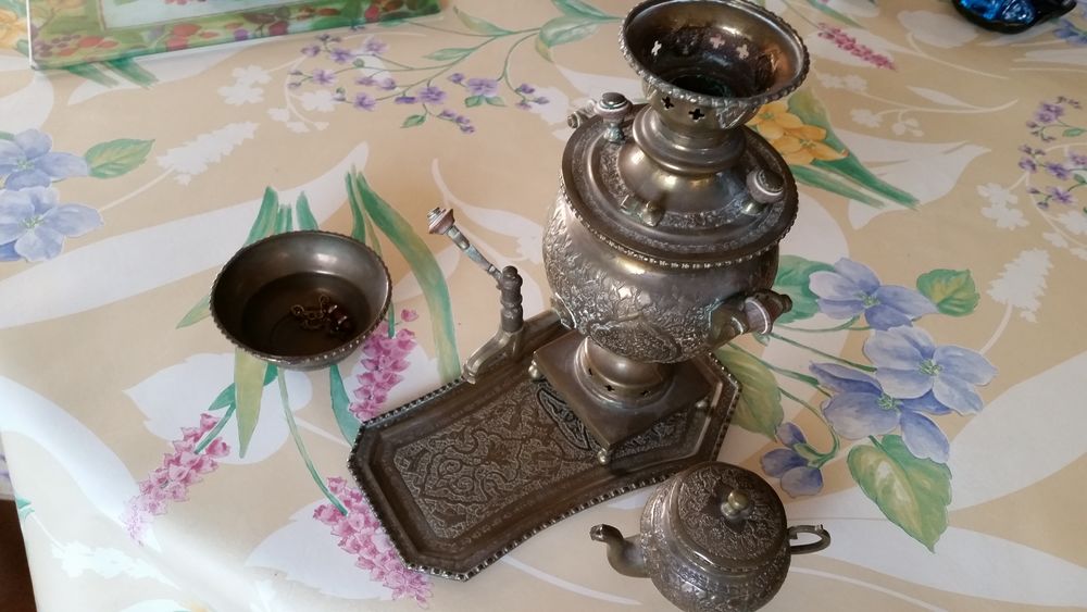 Petit samovar Iranien ancien Cuisine