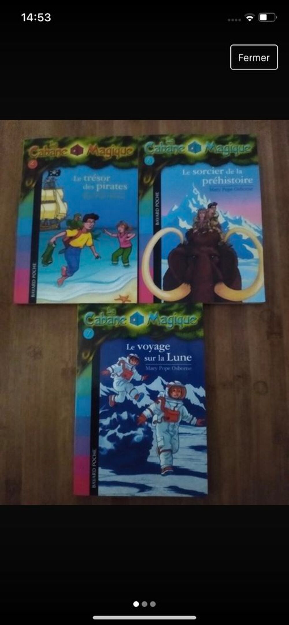 lot de 3 livres &laquo;&nbsp;cabane magique &laquo;&nbsp; Livres et BD