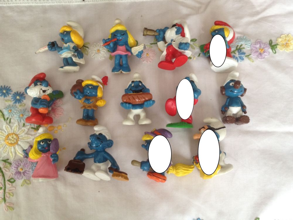 Schtroumpf lot 5 
