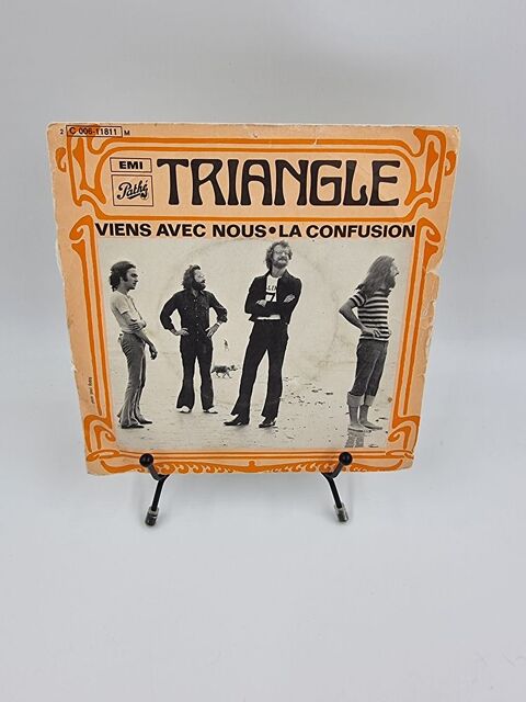 Vinyle 45 tours Triangle : Viens avec Nous / La Confusion 2 Vulbens (74)