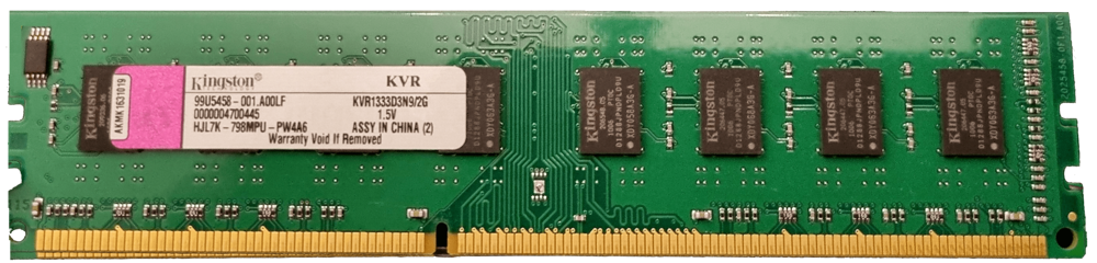 BARRETTES DE MEMOIRE RAM POUR ORDINATEUR PC Matériel informatique