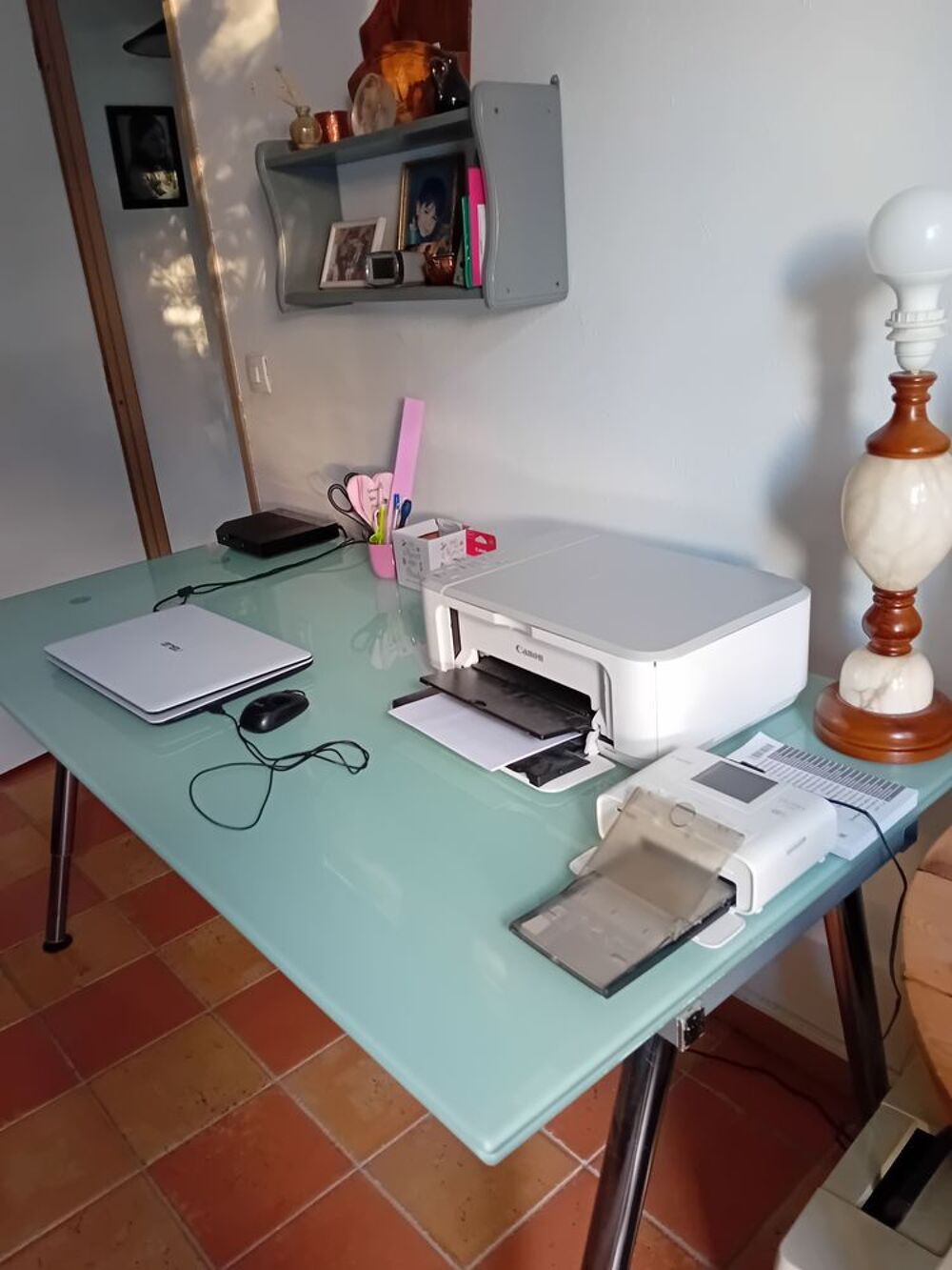 Bureau adulte "galant" ikea TBE. Meubles