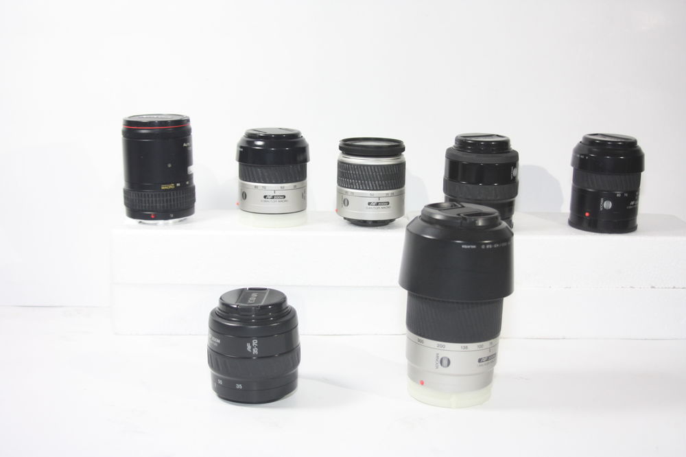 Lots objectifs "Minoltat &amp; Sony"
Photos/Video/TV