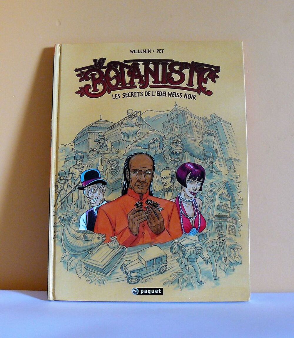 Le botaniste : Les secrets de l'Edelweiss noir - EO Livres et BD