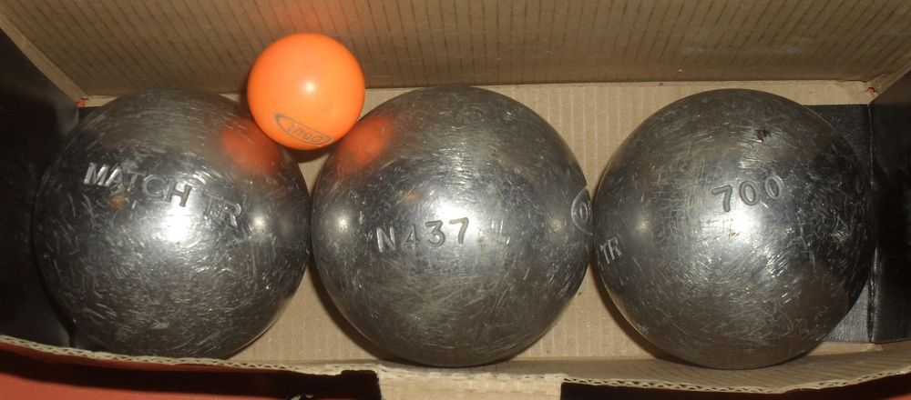 Triplette de boules OBUT Match 120 TR. Sports