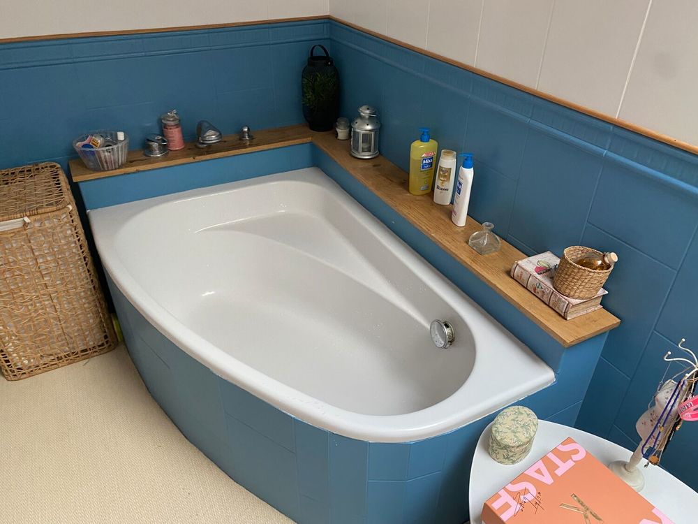 Baignoire d'angle Bricolage