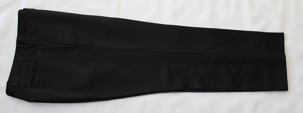 Pantalon satin noir DIOR T.46 Fr Vêtements
