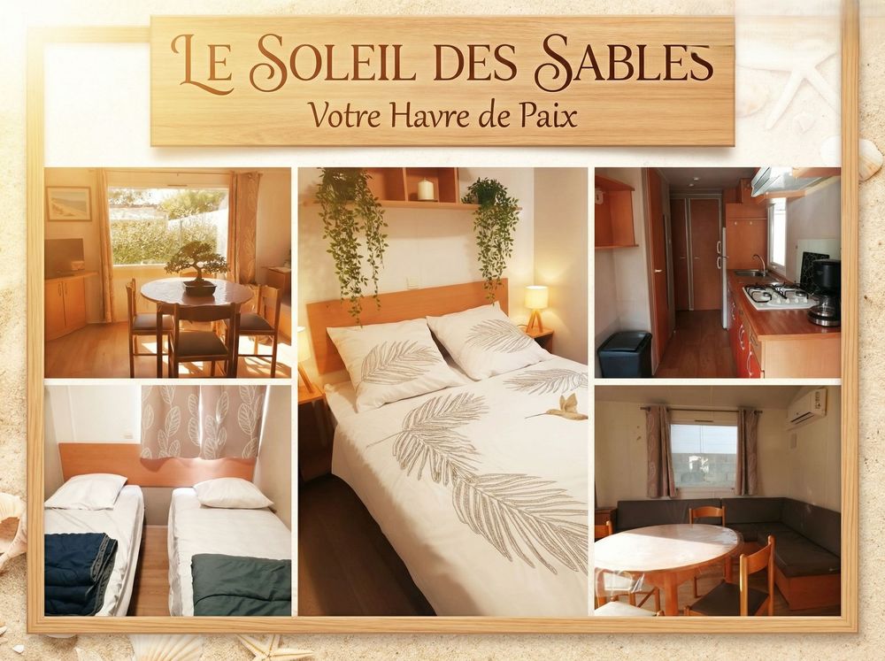   ? Loc de 2 mobil-homes ? Cap d'Agde  Sables d'Or Languedoc-Roussillon, Le Cap D Agde (34300)