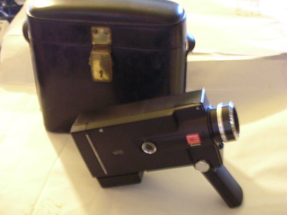 KODAK Instamatic M6 Camera Super 8 Etui Cuir Vintage Photos/Video/TV