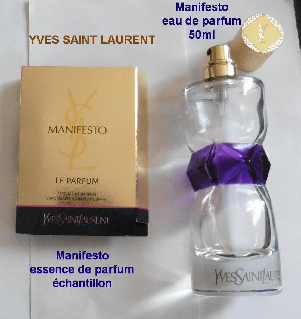 La saga YSL "Champagne"-8 flacons-bo&icirc;tes-coffrets
