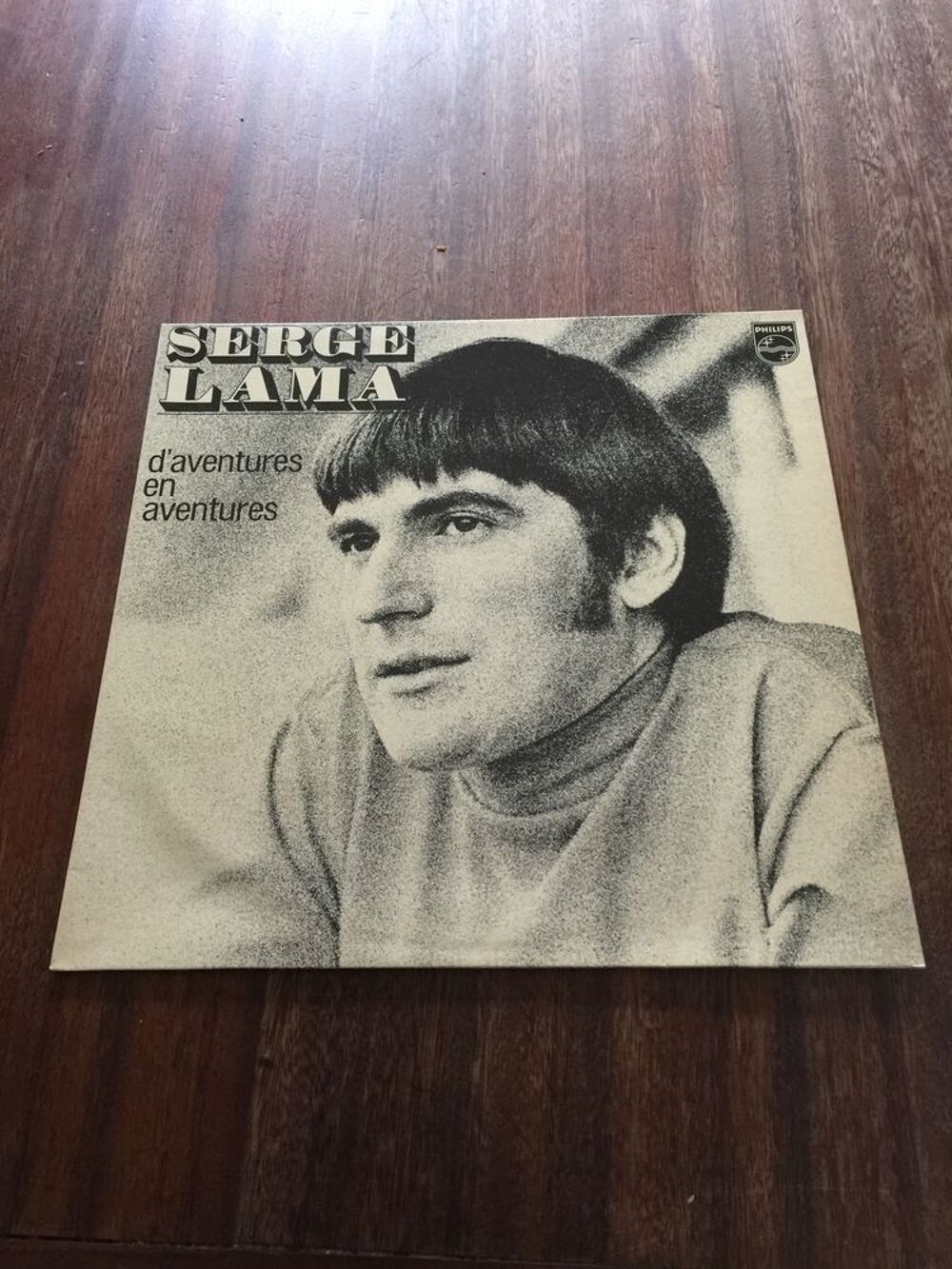 Vinyle 33 tours Serge Lama " D' aventures en avent CD et vinyles