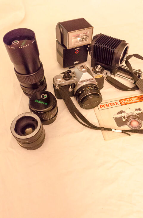 ensemble matriel photo Pentax argentique 75 Viry-Chtillon (91)
