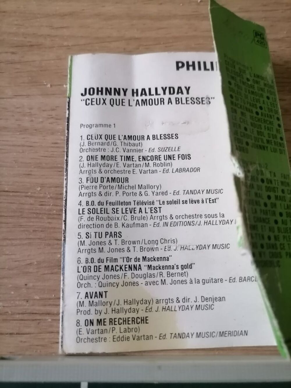k7 audio CD et vinyles
