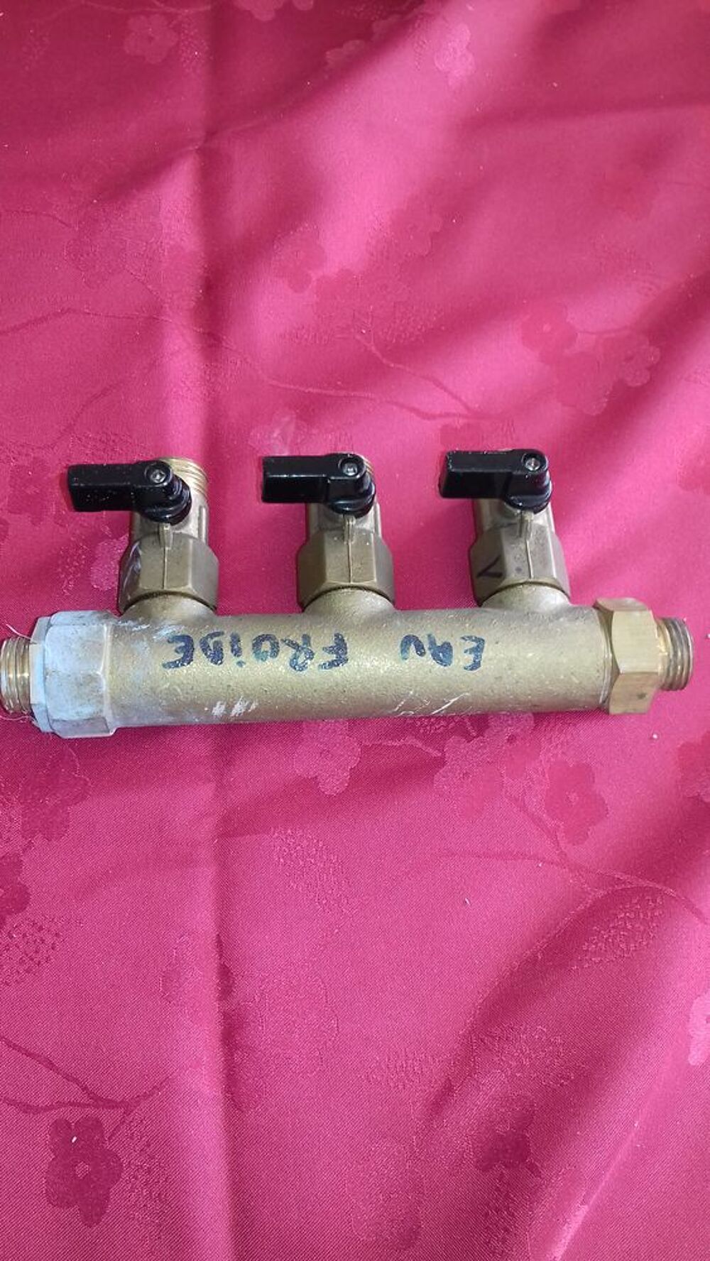 Collecteur avec vannes Bricolage