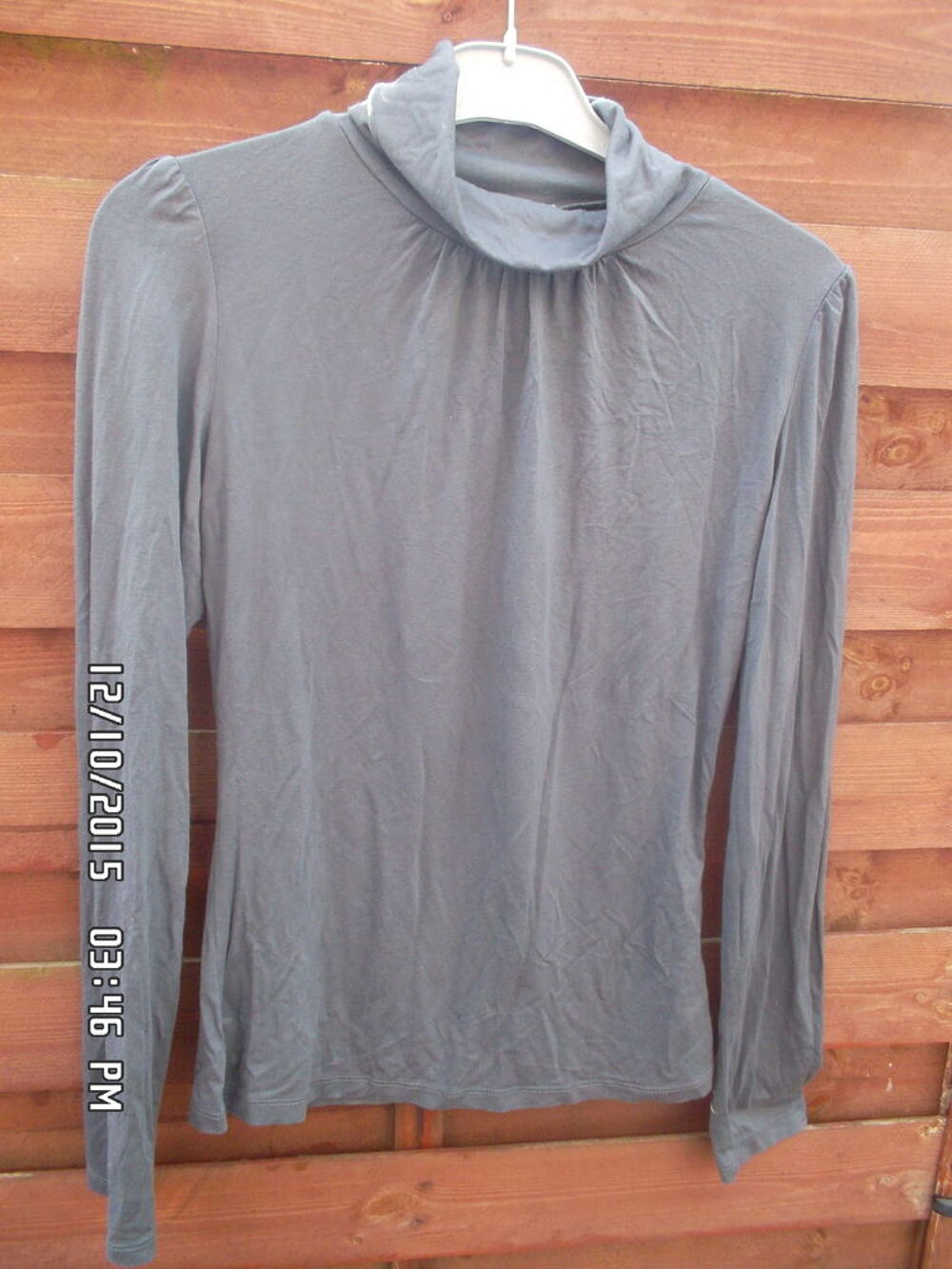 SOUS PULL GRIS T.1*JUSTE 1E*KIKI60230 Vêtements