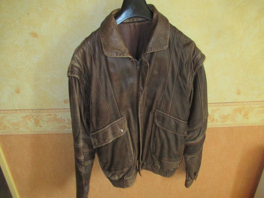 Veste en cuir Vêtements