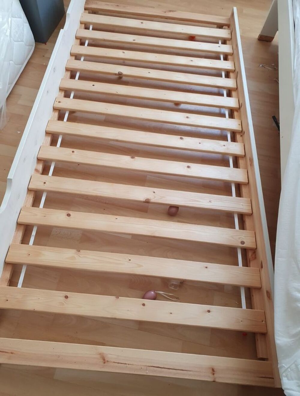 lits montant bois blanc Mobilier enfants