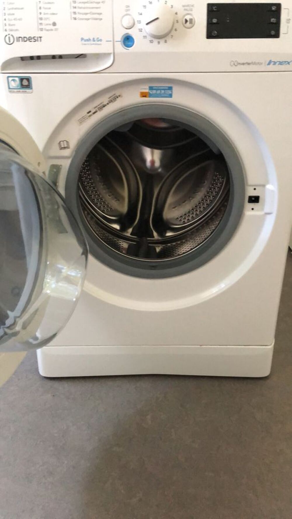 Lave linge s&eacute;chant Indesit Electroménager