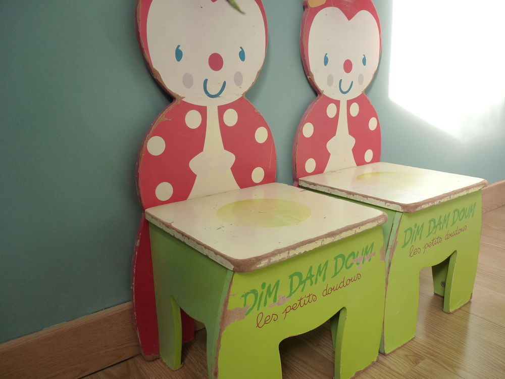 Chaise bois coccinelle mobilier enfant Vertbaudet Mobilier enfants