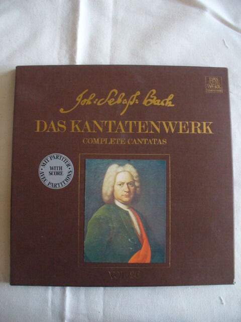 Coffret 2 disques JEAN SEBASTIEN BACH 20 Rosendael (59)