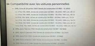 Pi&egrave;ces d&eacute;tach&eacute;es auto  occasion 95410 Groslay