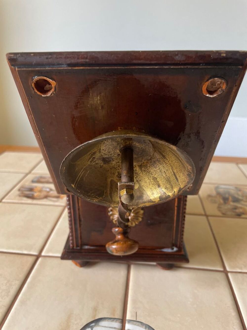 Bo&icirc;tes Moulin &agrave; Caf&eacute; Vintage en Bois &amp; M&eacute;tal - 50 % pour 5 article Dcoration