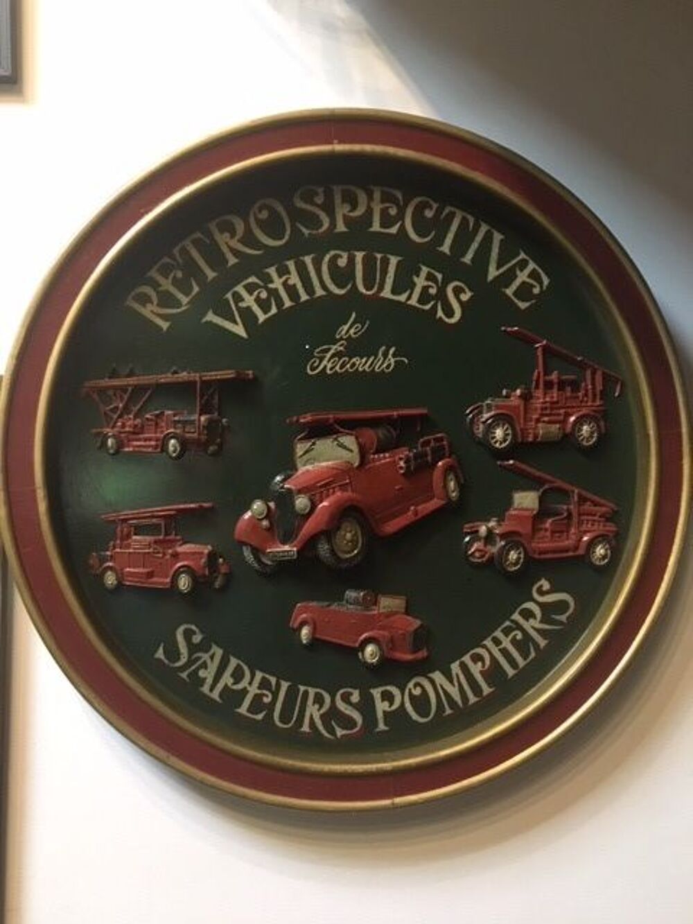 ENSEIGNE DE PUB POMPIERS Décoration