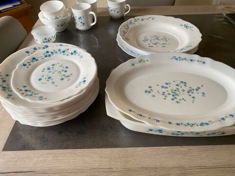Lot de vaisselle vintage Arcopal 50 Saint-Firmin-des-Prs (41)