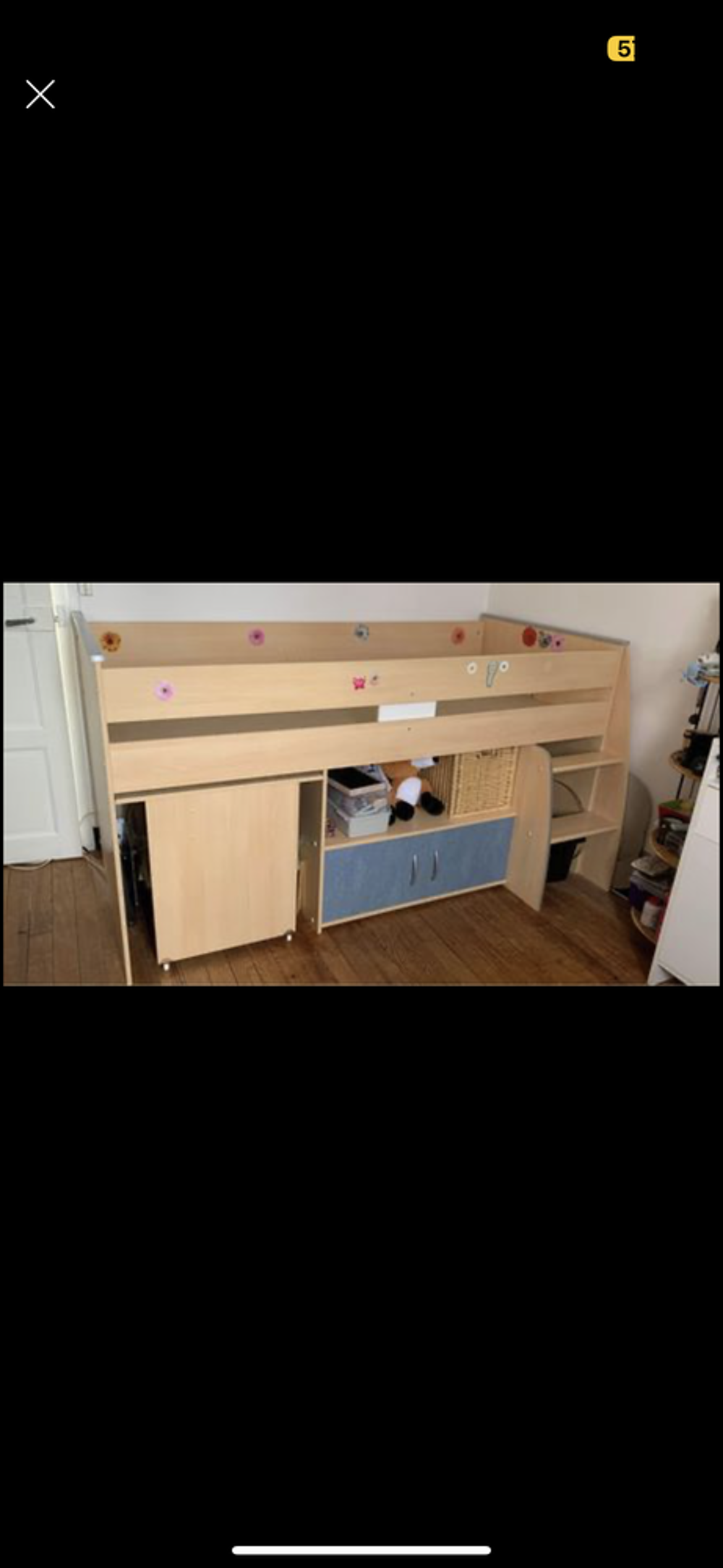 Lit + bureau + armoire Meubles