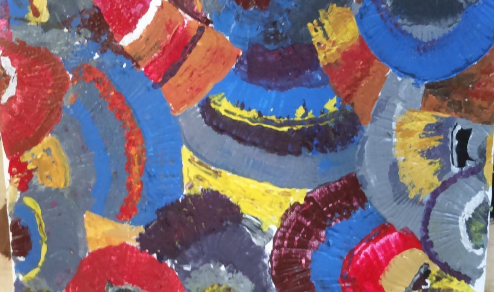 tableau contemporain Décoration