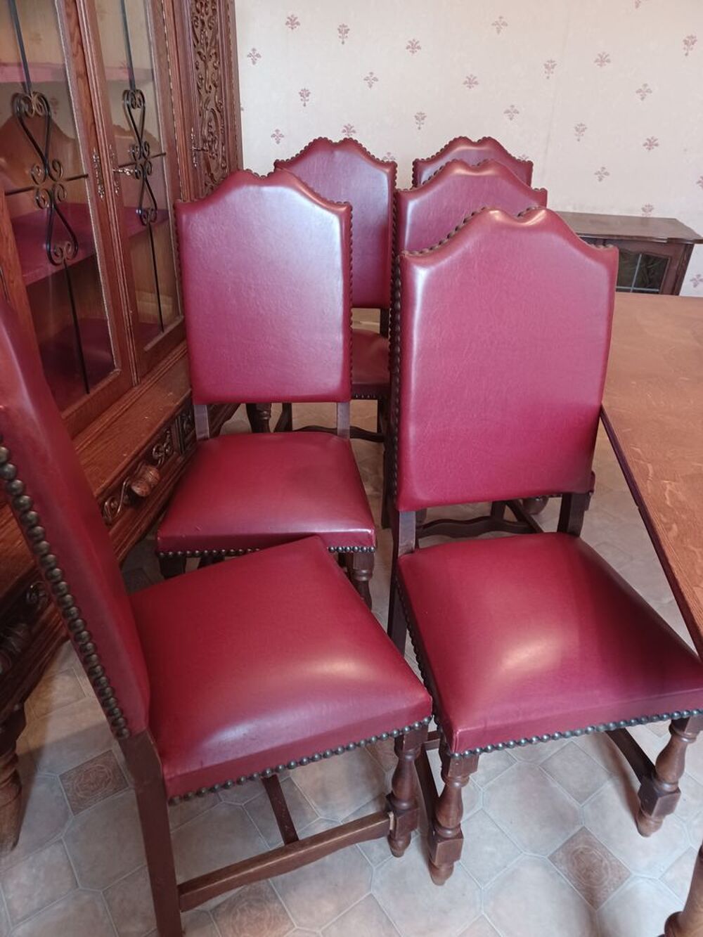 6 CHAISES Meubles