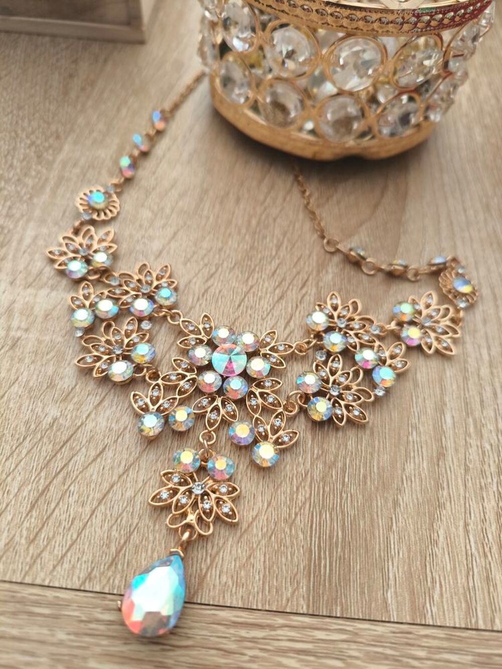 Collier femme cristaux de Murano Bijoux et montres