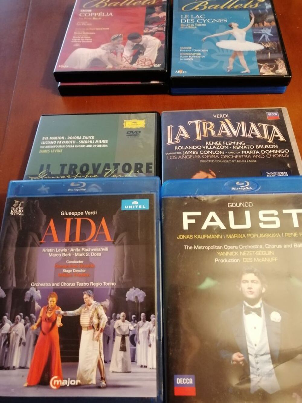DVD OP&Eacute;RA 
DVD et blu-ray